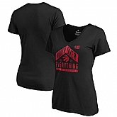 Women's Toronto Raptors Fanatics Branded 2019 NBA Finals Champions Tech V Neck T Shirt Black,baseball caps,new era cap wholesale,wholesale hats